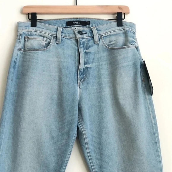 New Hudson Bettie High Rise Taper Jean light Indigo airborne size 28 denim - Picture 7 of 11